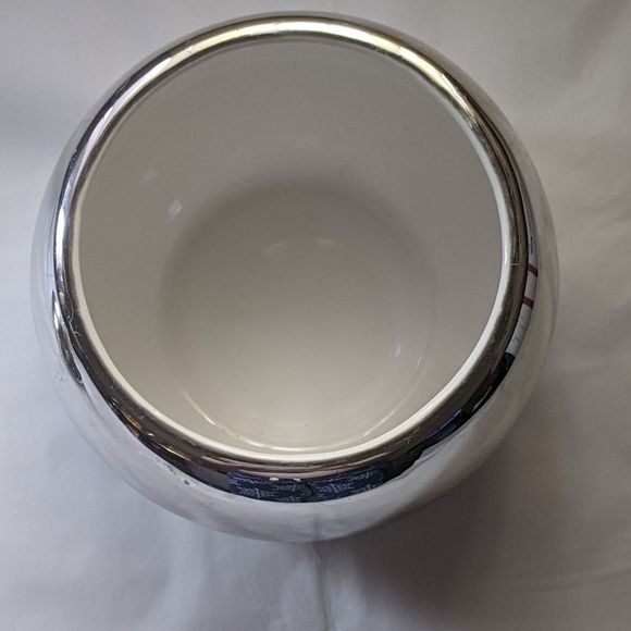 Bath & Body Works Silver Ball Ornament Vintage Decoration - Picture 3 of 6